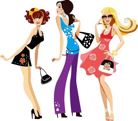 fashion design clipart|free clip art fashionable woman.